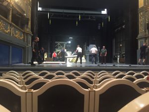 Estates theatre building stage