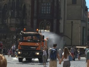 Old Town Square water truck 3