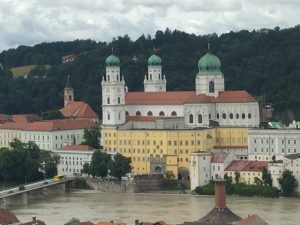 Passau view at overlook st marie to st stephens