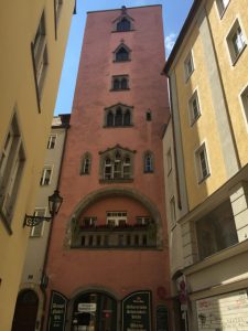 Regensburg walking tour - tower