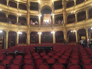 opera tour looking at royal box